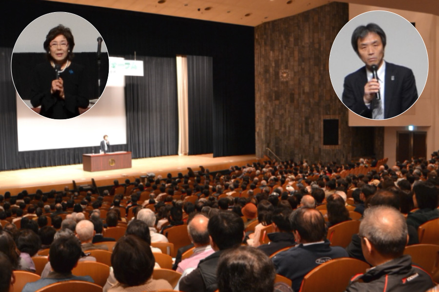 蓮池薫氏講演会の様子